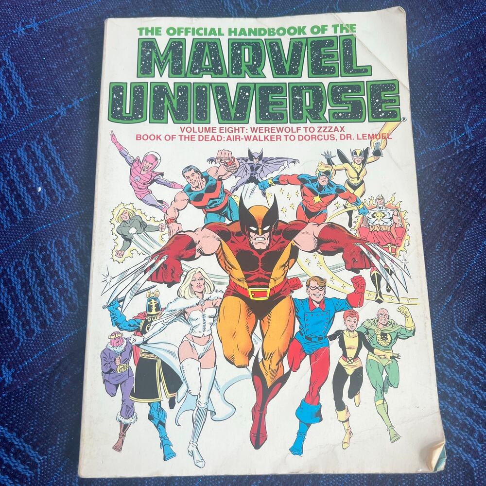 The Official Handbook of the Marvel Universe Volume Eight: Werewolf to Zzzax